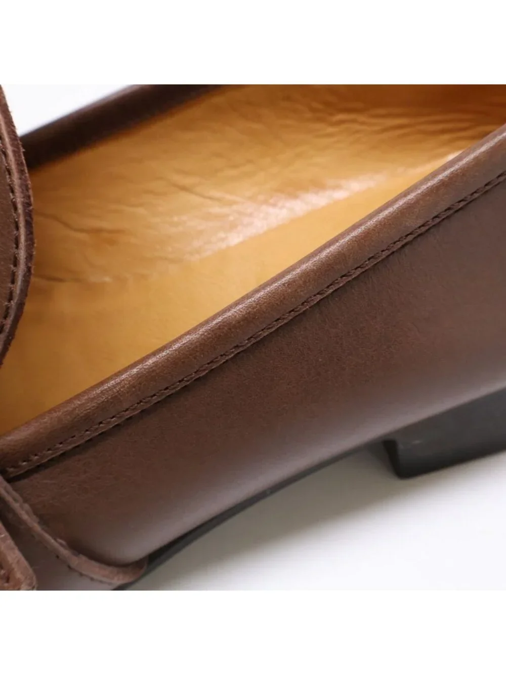Hermes Hapi Leather Loafers